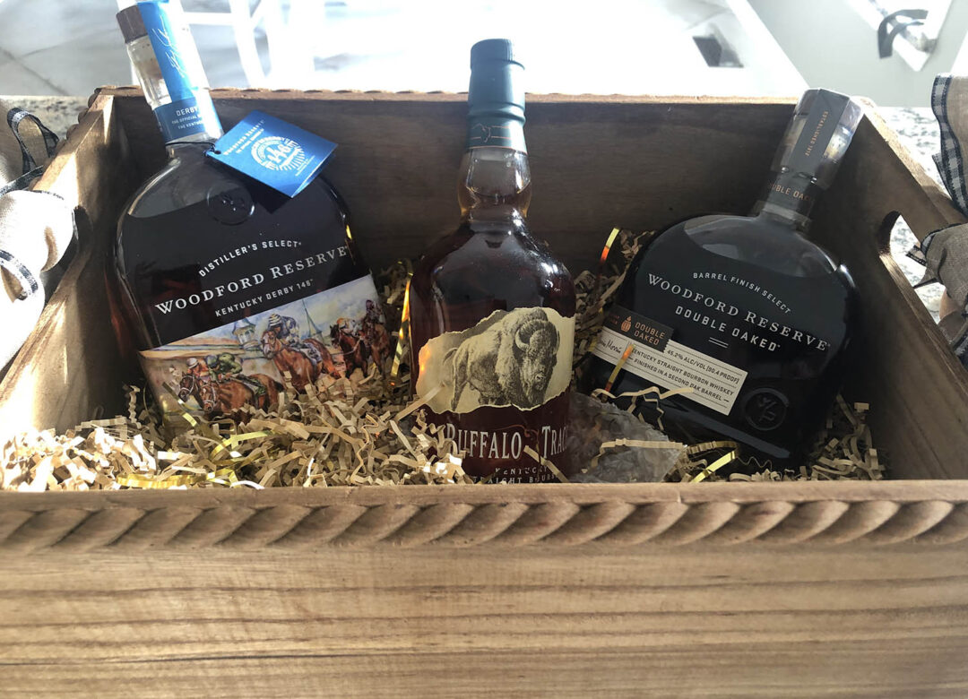 3 Bottles of bourbon