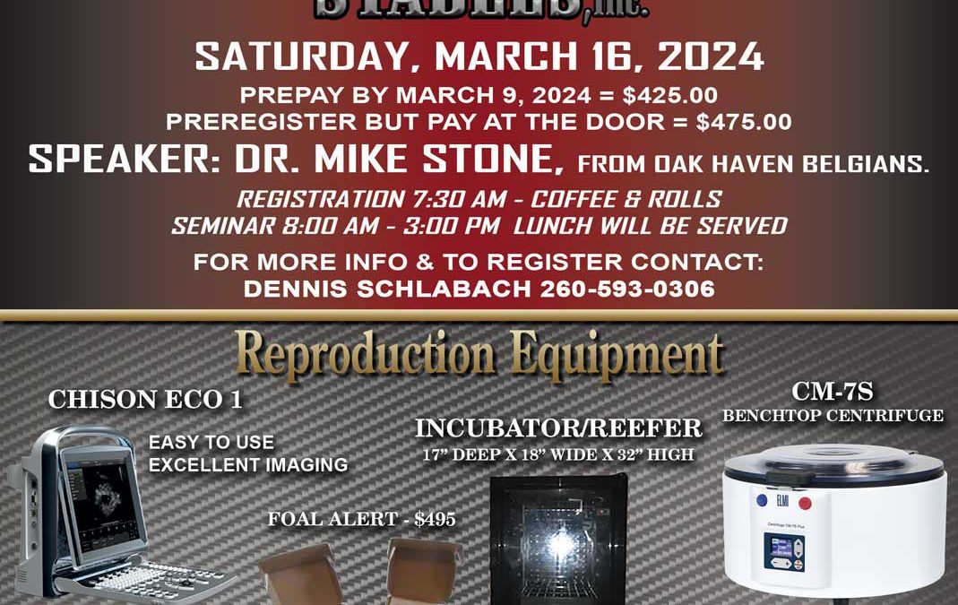 Equine Reproduction Seminar