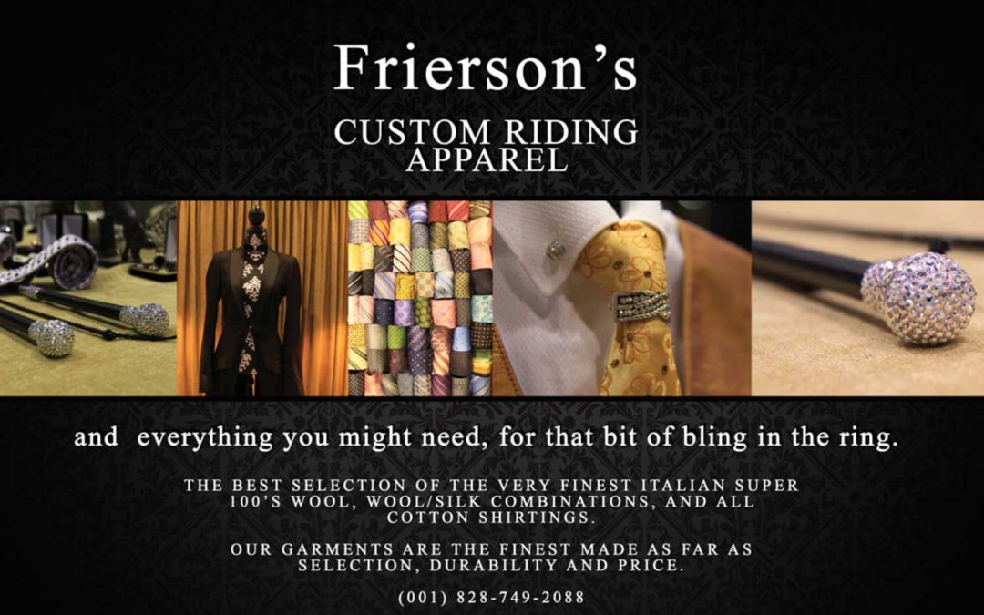 Frierson Custom Tailored Riding Apparel Gift Certificate